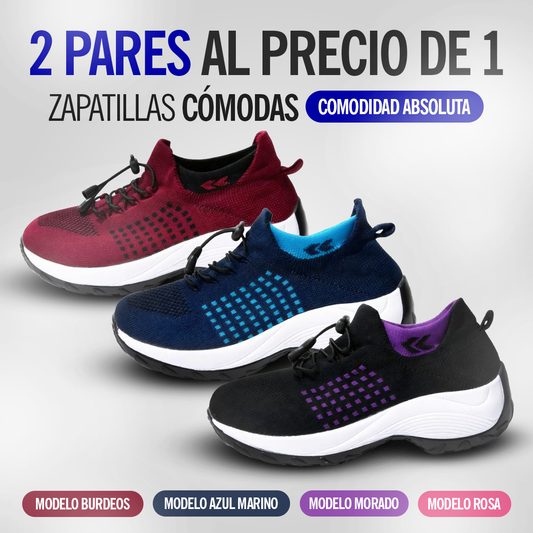 2 PARES AL PRECIO DE 1 – Zapatillas Cómodas OrthoStep